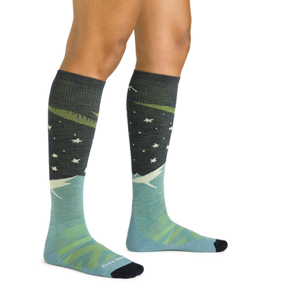 Women's Aurora Over-the-Calf Lightweight Ski & Snowboard Socks