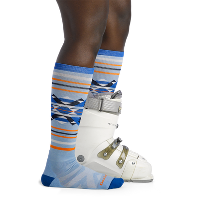 Women's Snowscape Over-the-Calf  Lightweight Ski & Snowboard Sock-Last Chance