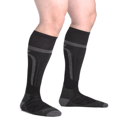 Men's Edge Over-the-Calf Midweight Ski & Snowboard Socks