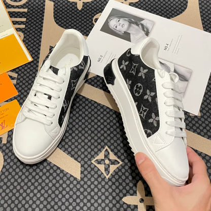 Lv Patchwork Denim Casual Shoes 1025030401