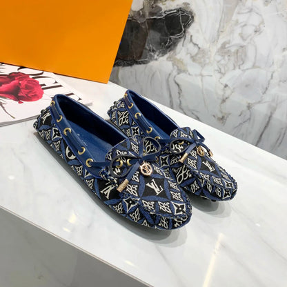 25 New 5 Colors Women's Trendy All-Match All Season Slip-on Loafers XC04070704