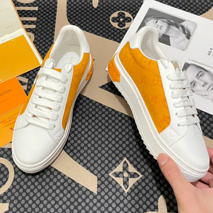 Lv Patchwork Denim Casual Shoes 1025030401