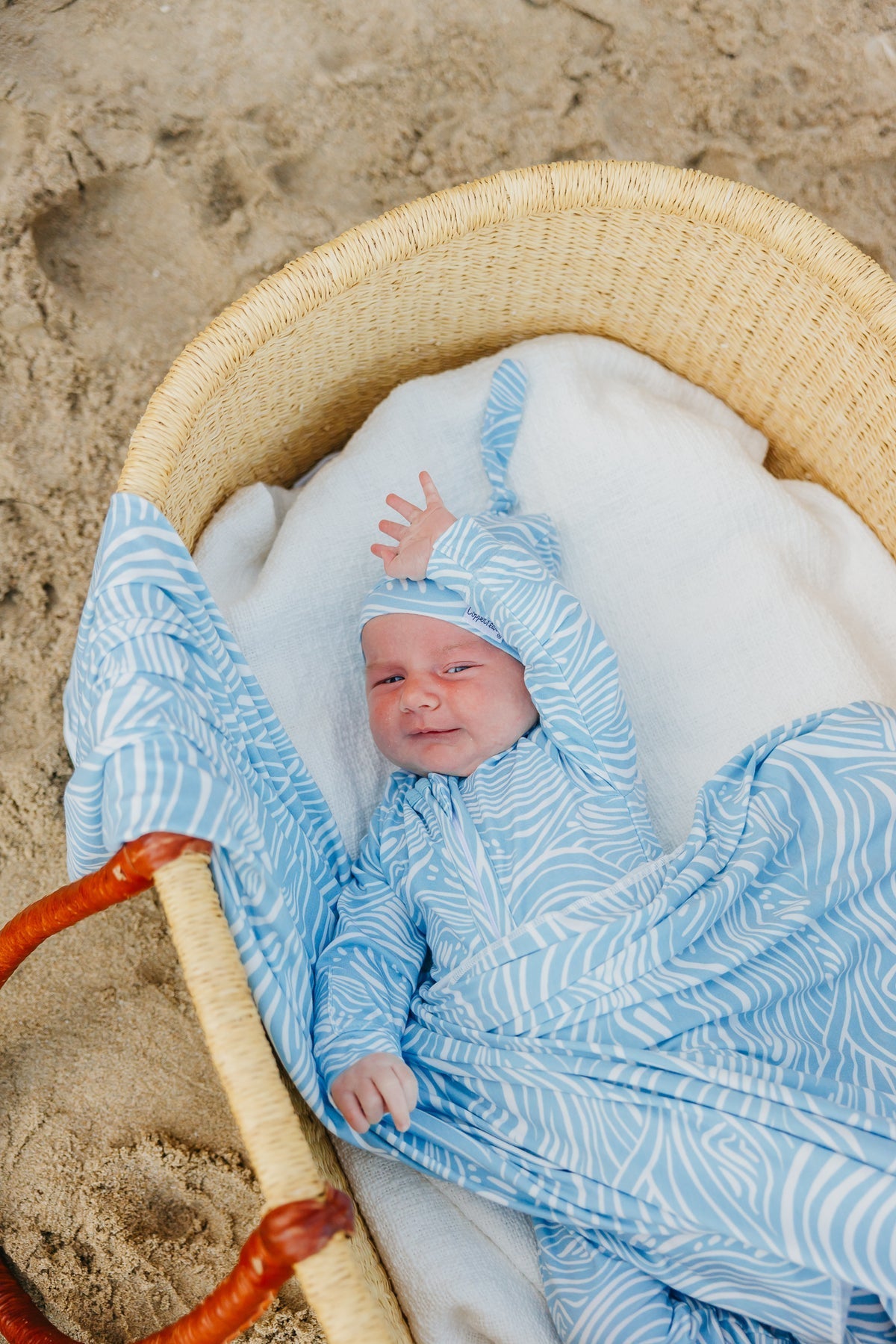 Surf Knit Swaddle Blanket