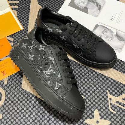 Lv Patchwork Denim Casual Shoes 1025030401