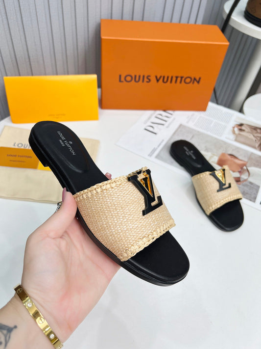 24 New Casual Fashion Braided Slippers(10 Colors) XC0424061211