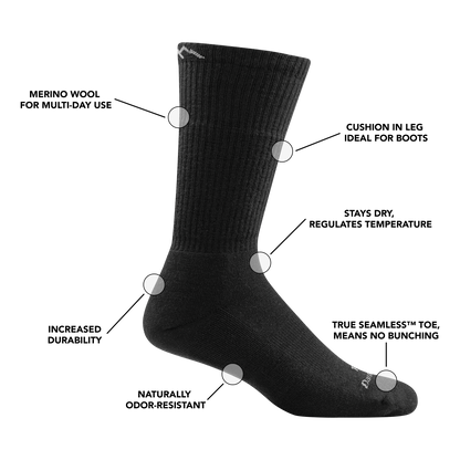 T4021 Boot Midweight Tactical Socks with Cushion