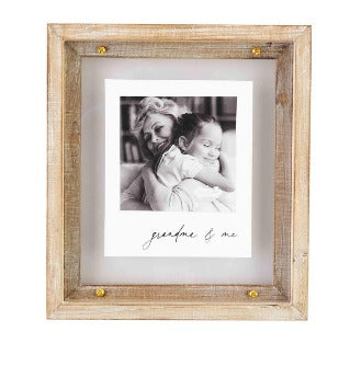 Grandma & Me Wood & Brass Frame