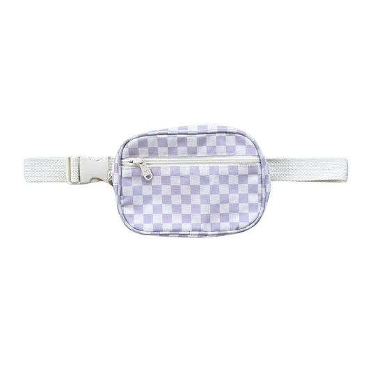 Lavender Check Mini Beltbag