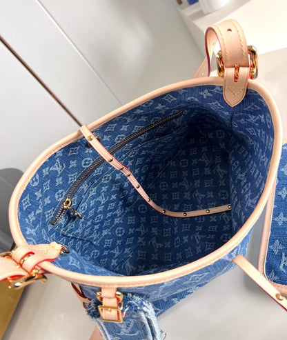 Limited edition denim carryall medium XC0425091601