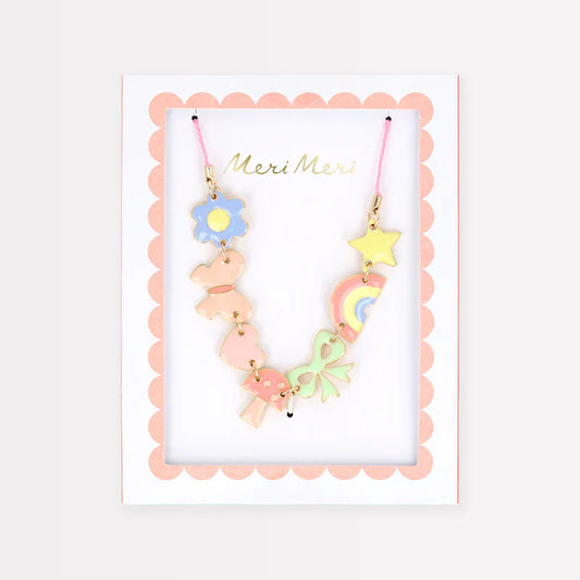Fun Icon Enamel Necklace