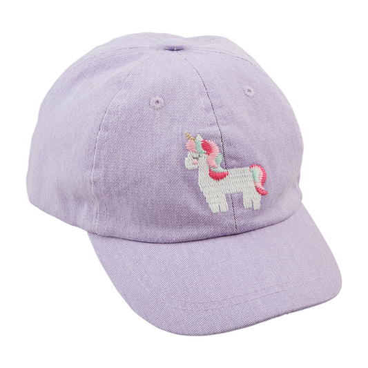 Unicorn Embroidered Toddler Hat