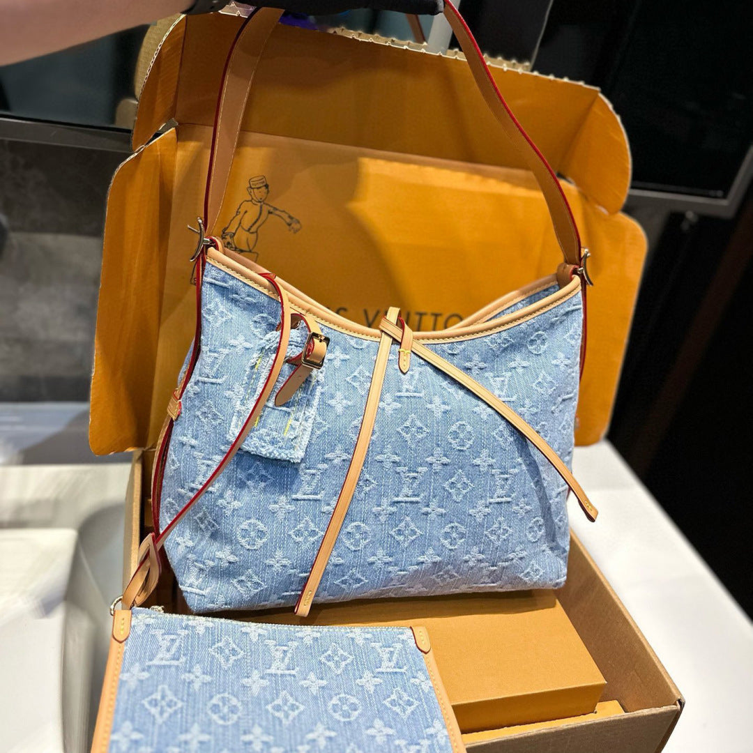 Limited edition denim carryall medium XC0425091601