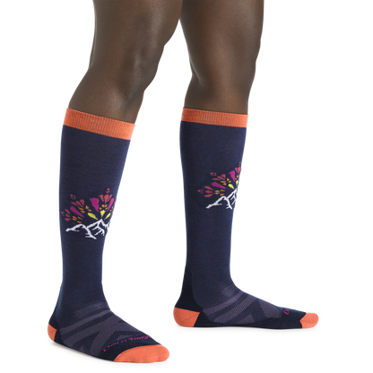 Women's Daybreak Over-the-Calf  Midweight Ski & Snowboard Sock-Last Chance